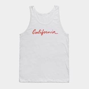 The California License Plate Tank Top